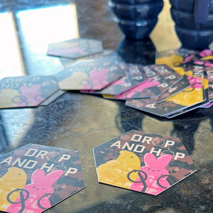 Limited Edition "Drop and Hop" Sticker