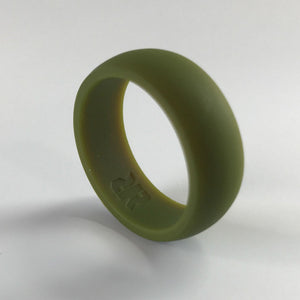 Men's Green Silicone Ring