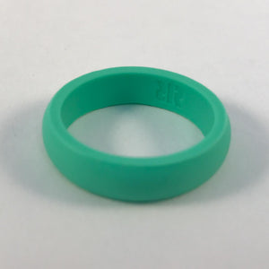 Women's Aqua Silicone Ring