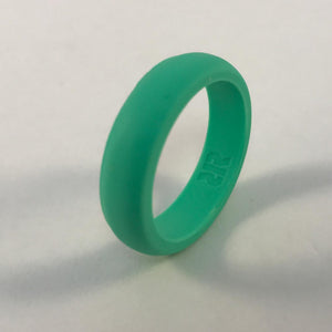 Women's Aqua Silicone Ring