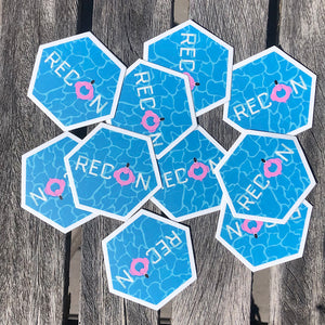 Limited Edition "Flamingo Floaty" Sticker