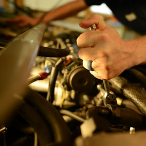Men's Blue Silicone Ring