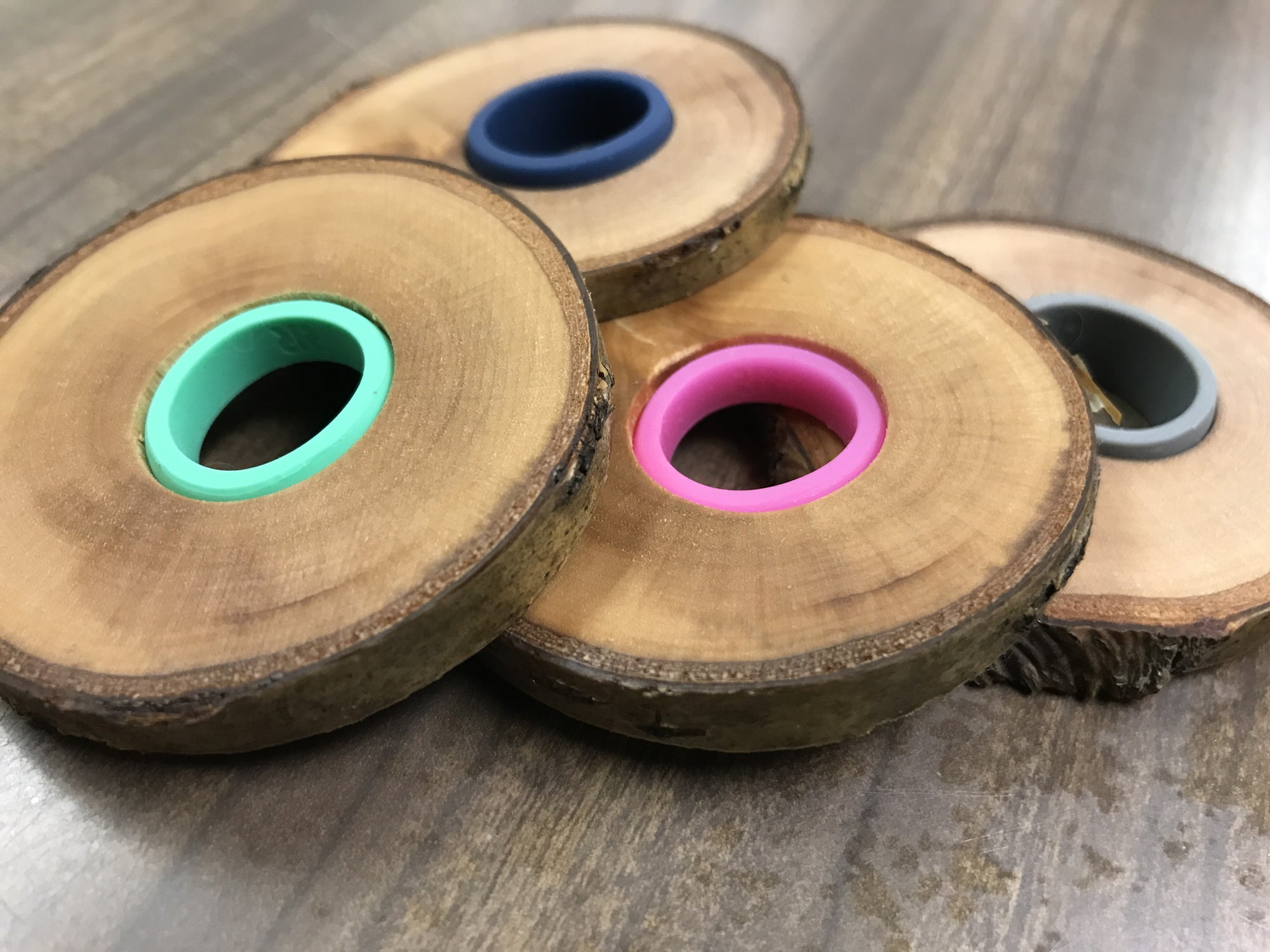 Wood Packaging and Displays for Rings