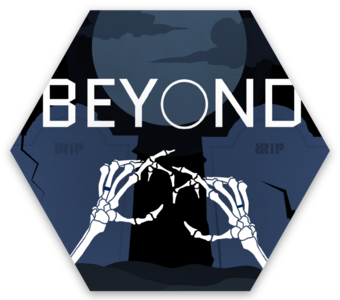 "Beyond" Sticker