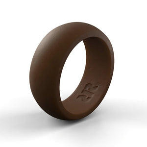 Men's Coyote Brown Silicone Ring