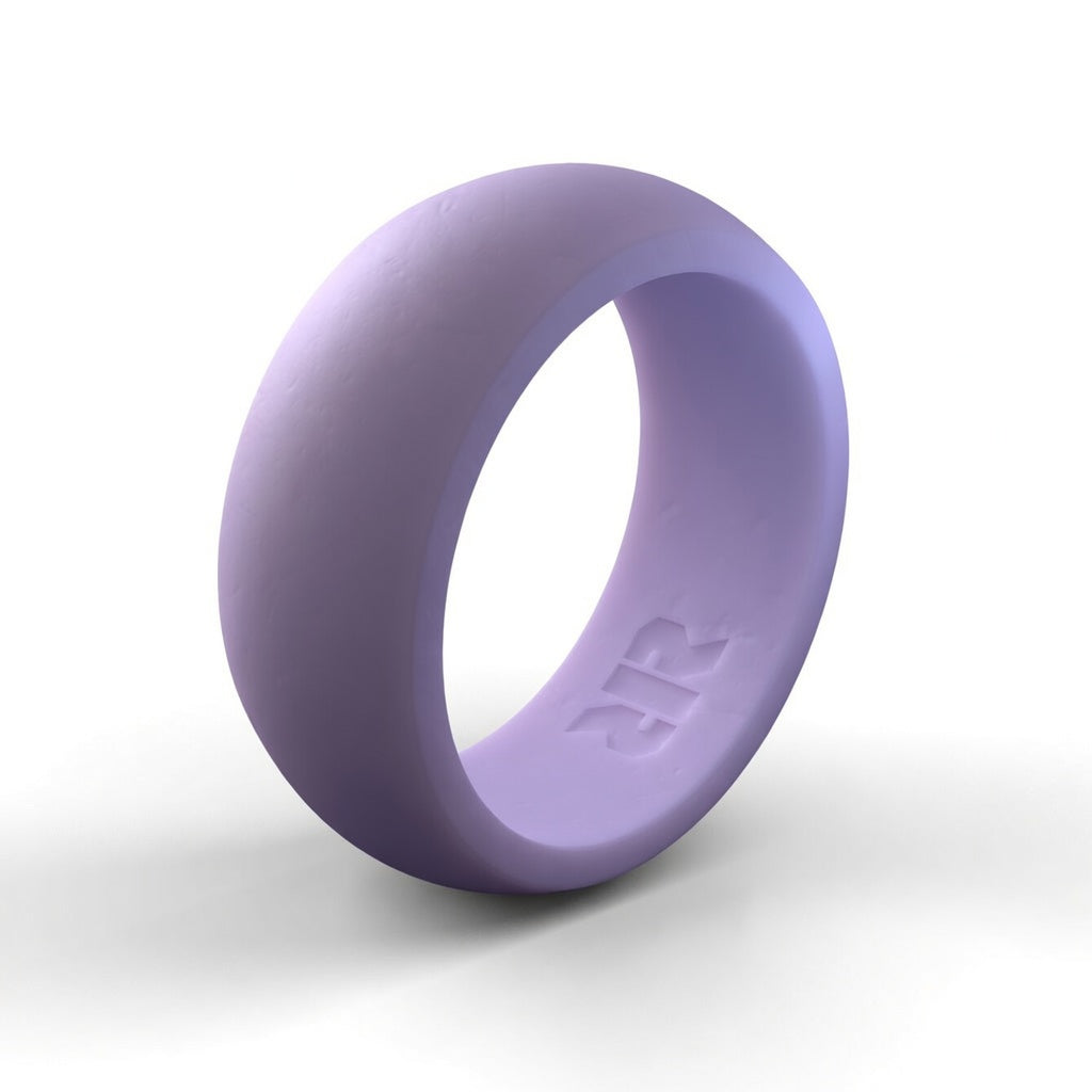 Mens's Lilac Silicone Ring