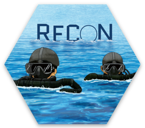 RECON "Air Land and Sea" Sticker Pack