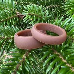 Women's Coyote Brown Silicone Ring