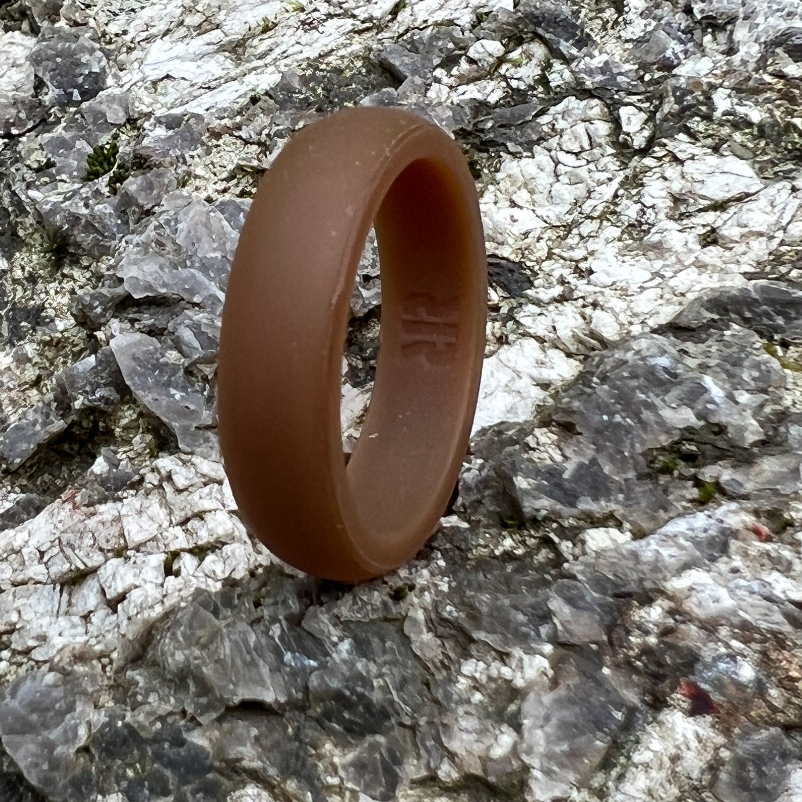 Women's Coyote Brown Silicone Ring