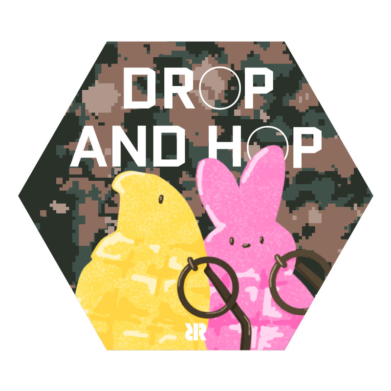 Limited Edition "Drop and Hop" Sticker