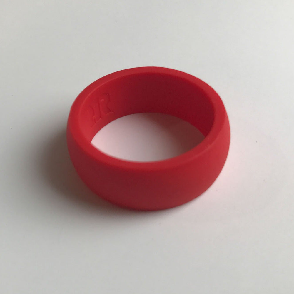 Men s Red Silicone Ring