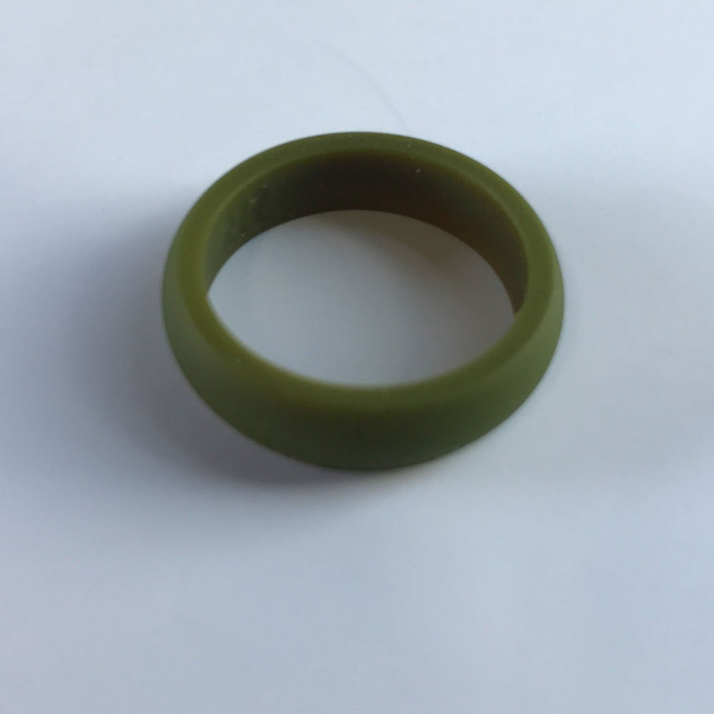 Army green silicone ring discount