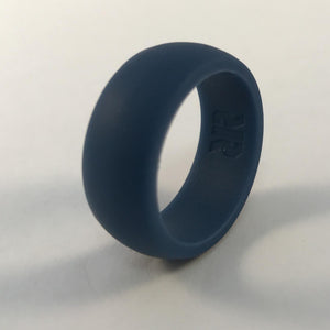 Men's Blue Silicone Ring