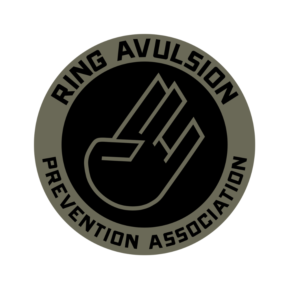 Ring Avulsion Prevention Association Stickers