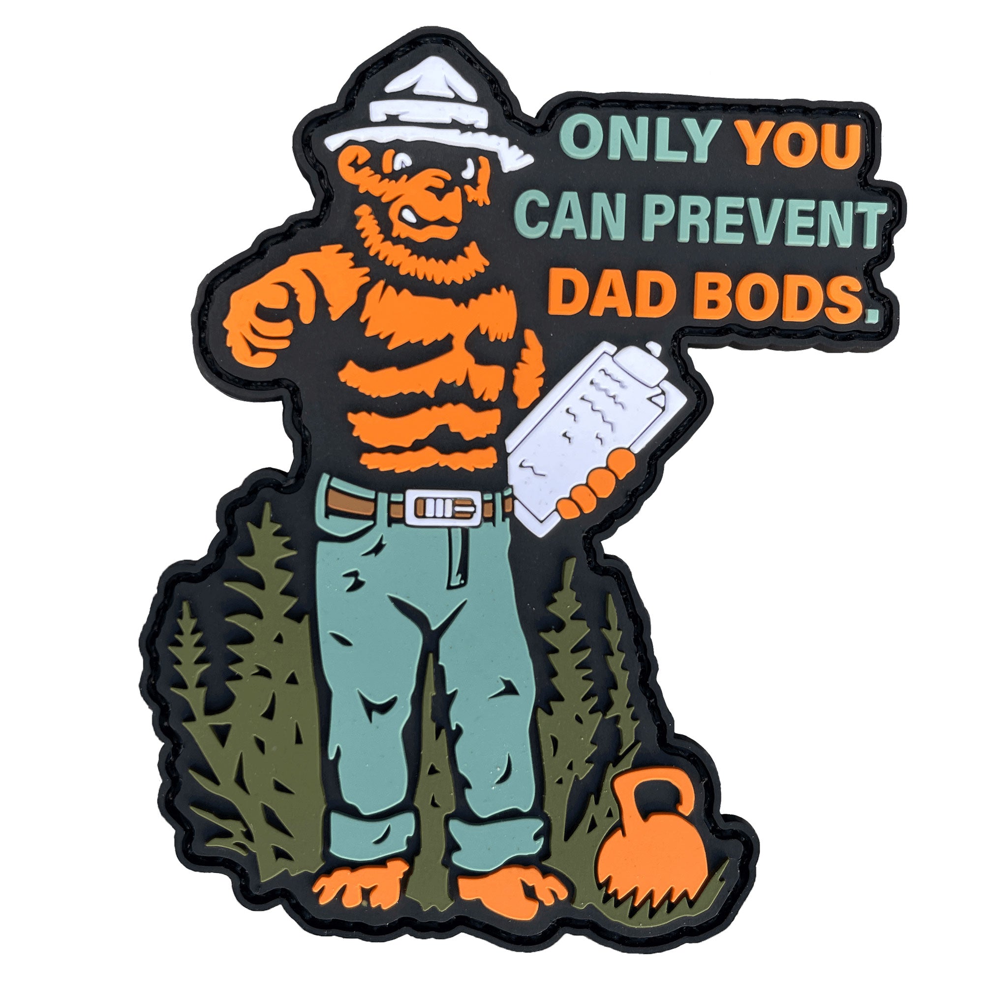Only YOU can Prevent Dad Bods Patch RECON Rings