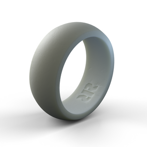 Men's Gray Silicone Ring