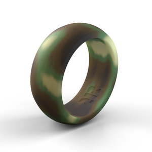 Men's Black Silicone Ring - RECON Rings