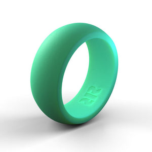 Men's Aqua Silicone Ring