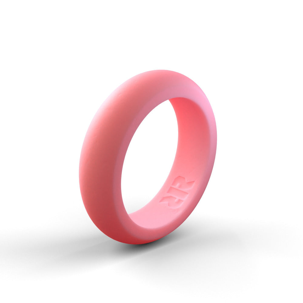 Women's Light Pink Silicone Ring