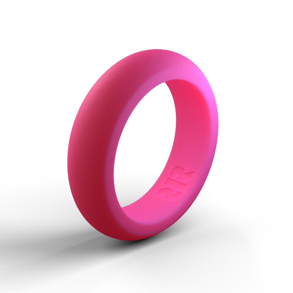 Pink Lifting Rings Women's Pink Silicone Ring - RECON Rings